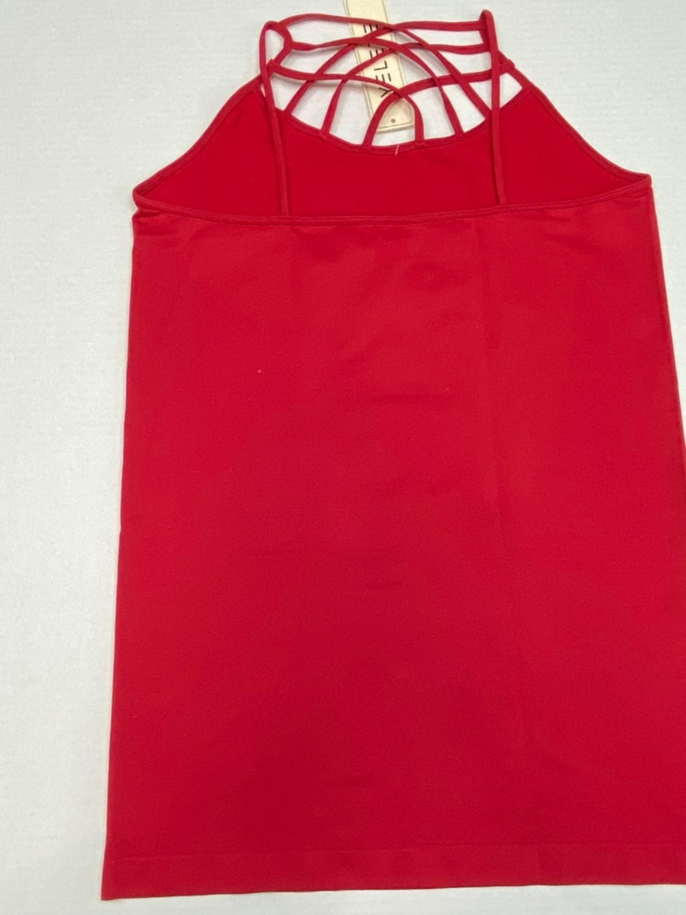 Yelete Camisole Tank Strappy Criss Cross Seamless Plus One Size (US 12-18) NWT